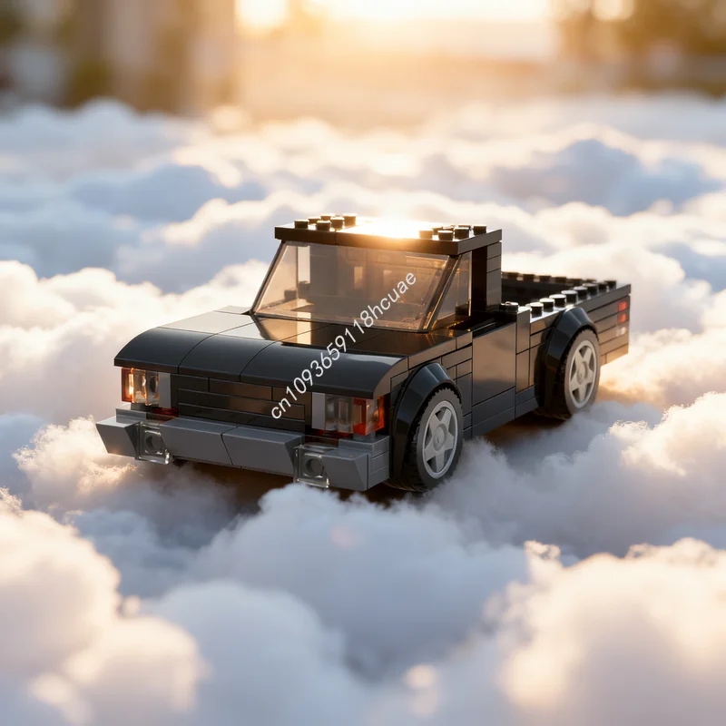 

181 шт. MOC City Champions GMC Syclone, модель строительных блоков, строительный рождественский подарок, игрушка, креативная идея, образовательный кирпич для детей