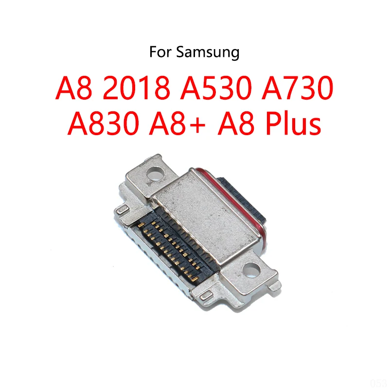 Doca de carregamento usb tomada porta jack conector para samsung galaxy a530 a530f a730 a730f a8 2018 a830 a8 + a8 plus