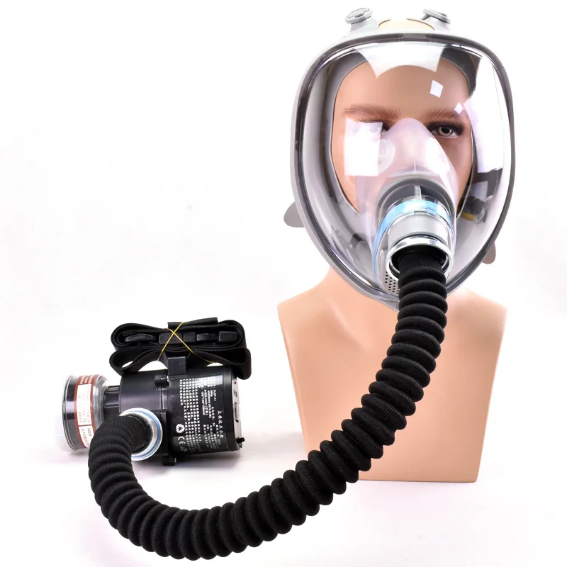 Portable Gas Mask Dust Mask Spray Paint Pesticide Dust Grinding Decoration Mask Industrial Chemical Fire Protection