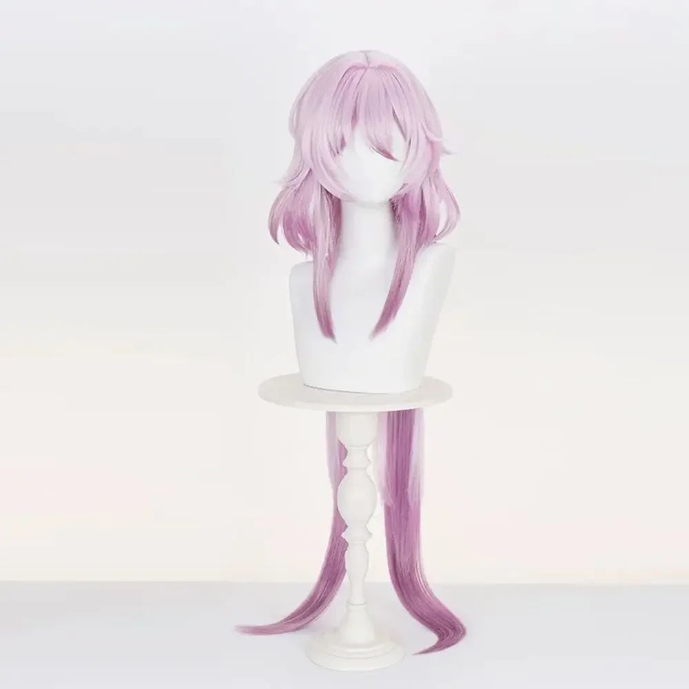 هونكاي ستار السكك الحديدية 7 مارس شعر مستعار تأثيري 7th Evernight شعر مستعار تأثيري Nocterna الشعر الطويل Comicon Hallowmas الزي لعب الأدوار #2