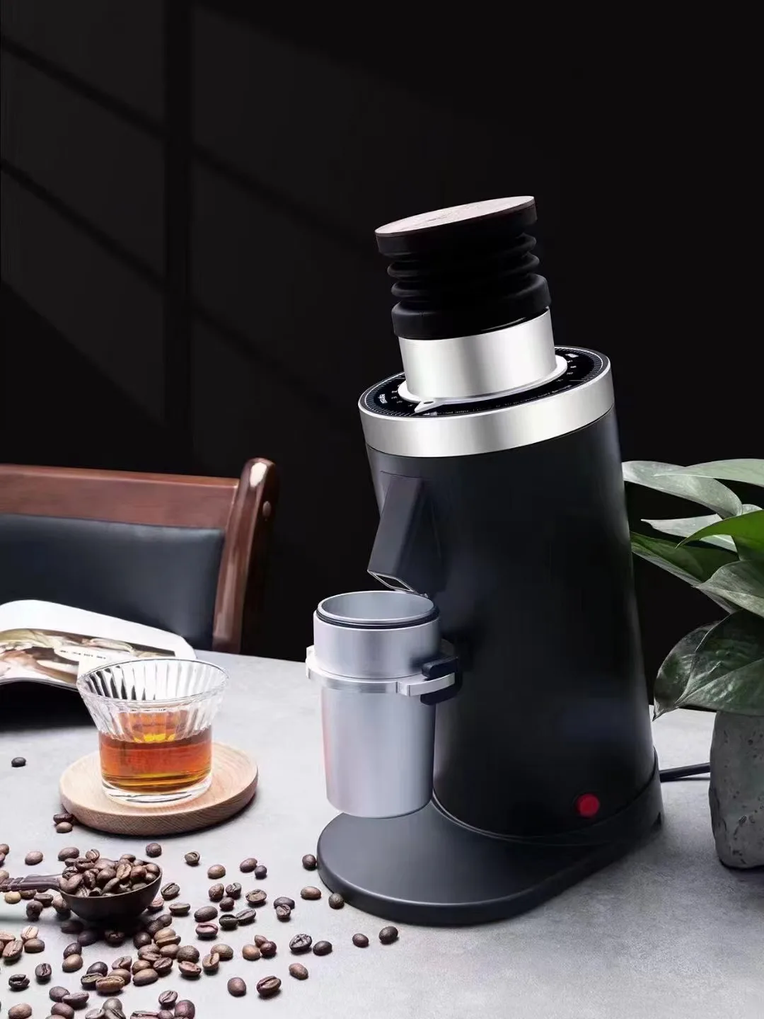 2023 one touch coffee grinder for classic coffee grinder 64mm machine coffee grinder df64 cnc