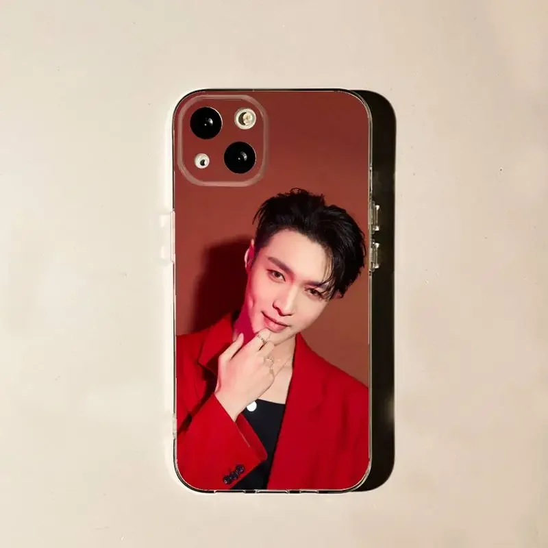 LAY -E-X-O- Cool Boy Phone Case For iPhone 11 12 Mini 13 14 15 Pro XS Max X 8 7 6s Plus 5 SE XR Transparent Shell