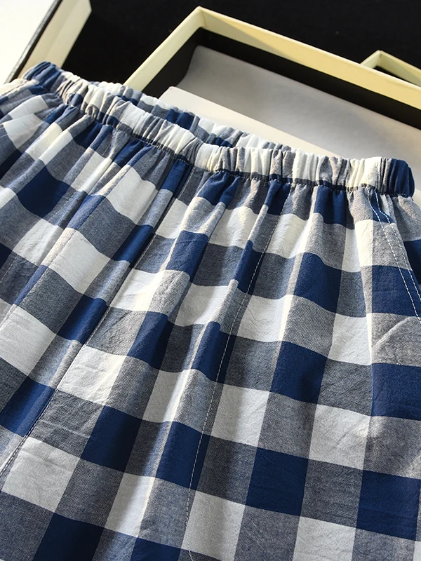 منقوشة Waed القطن orts الرجال Spwear الصيف فضفاض خمسة أرباع المنزل السراويل مريحة للتنفس عارضة الشباب Sle