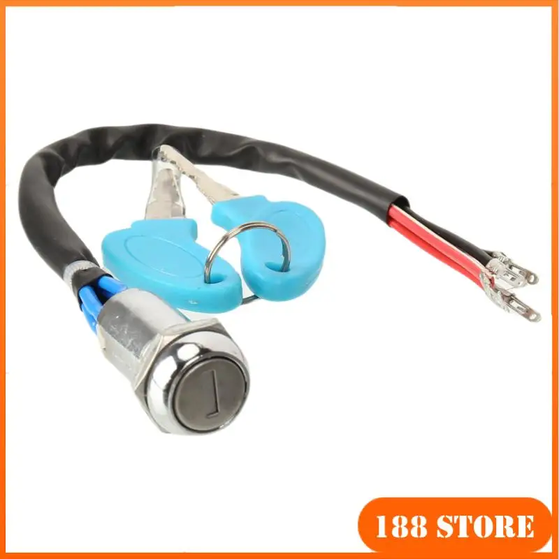 Premium 4 Wire Ignition Key Switch: Perfect Replacement for 2 Stroke Quad Bikes