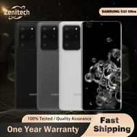 Original Samsung Galaxy S20 Ultra 5G G988U1 G988F 5G Mobile Phone NFC eSIM 128GB 6.9\