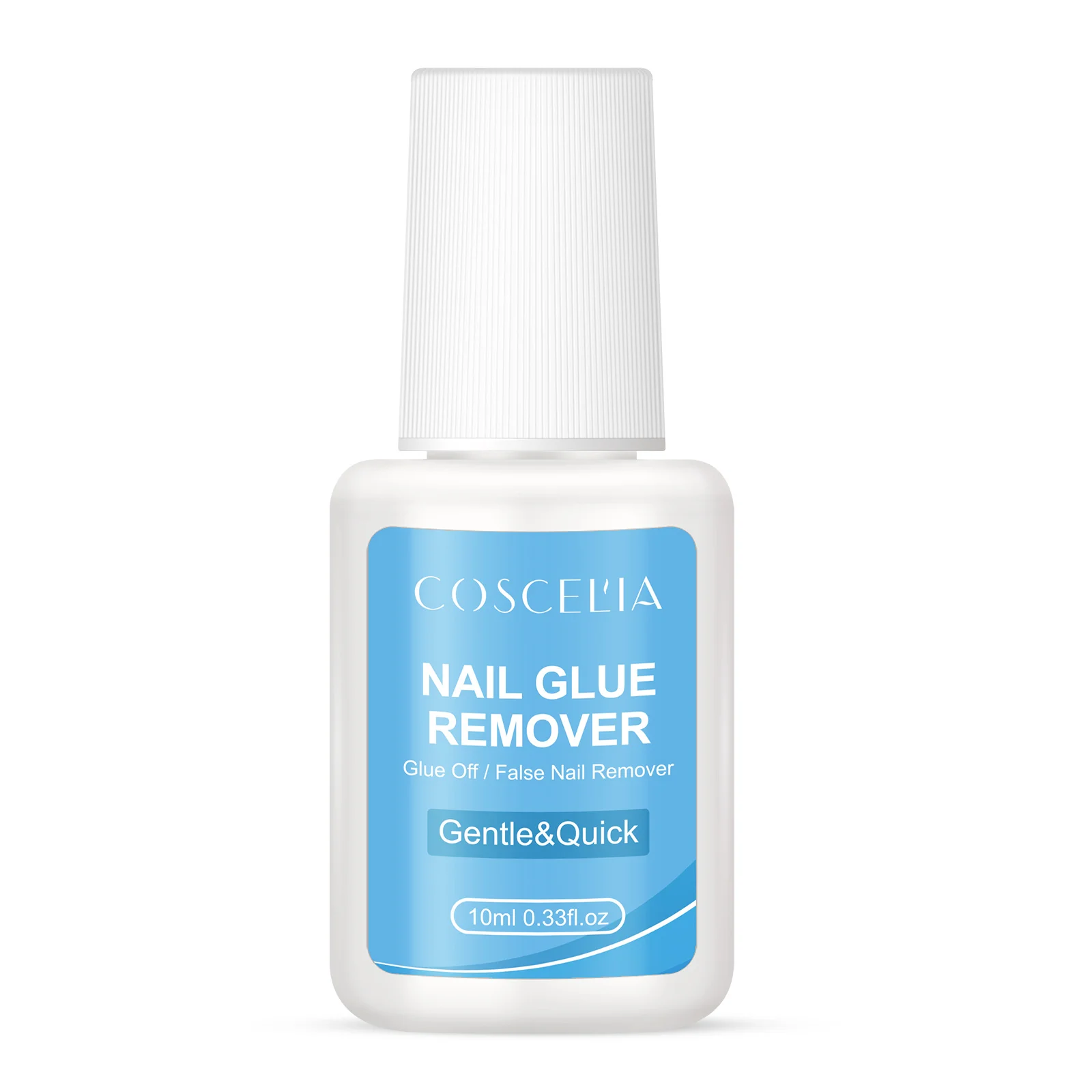 Coscelia-removedor de pegamento para uñas postizas, esmalte de uñas sin acetona, 10ML