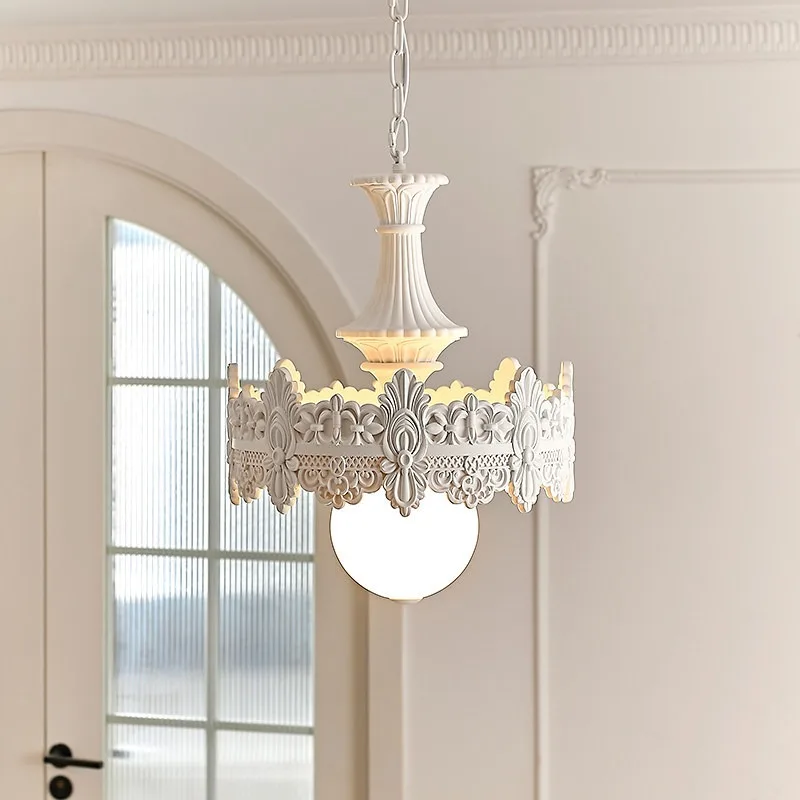 Relief art living room chandelier minimalist study bedroom light creative dining room light