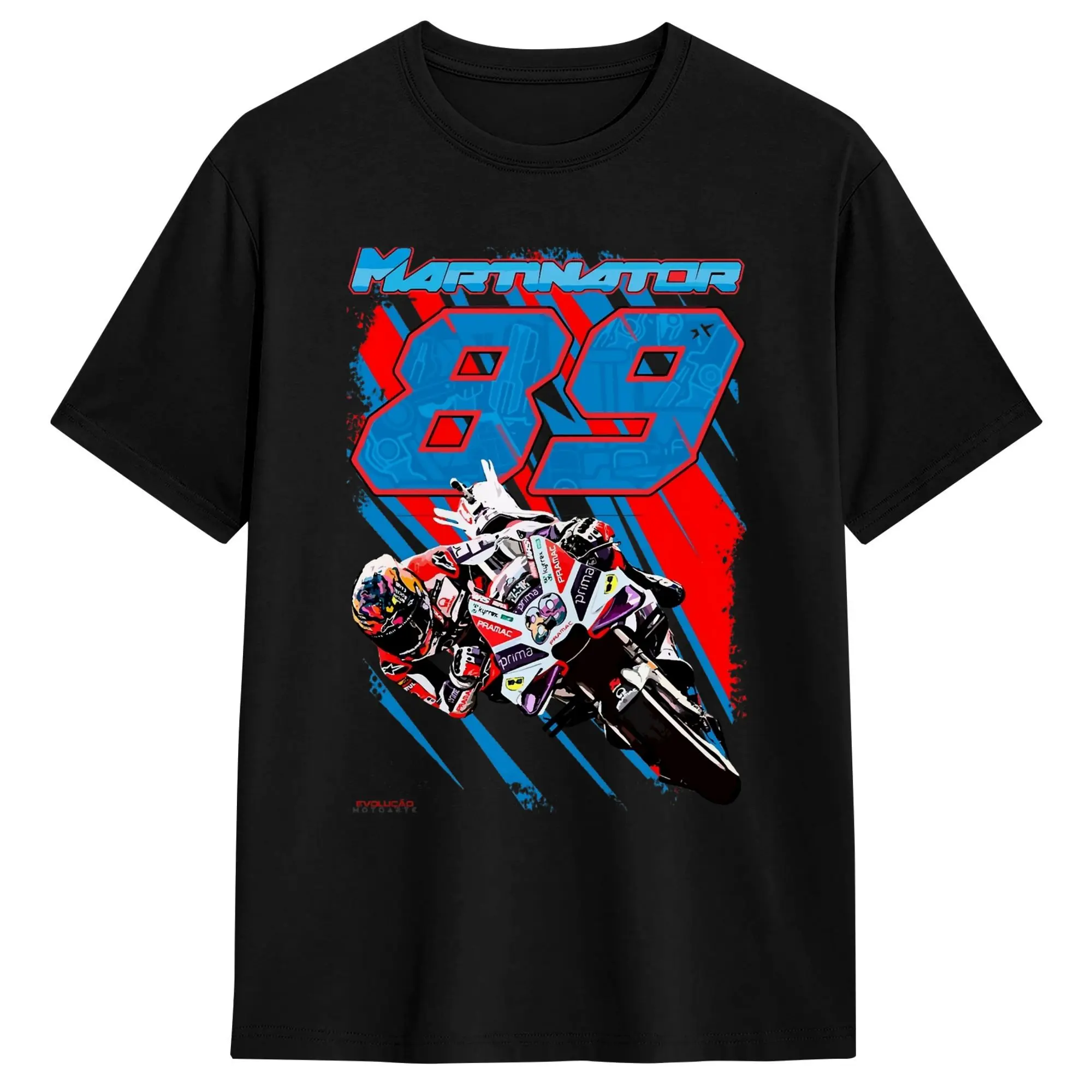 Jorge Martin 89 T-Shirt Male  Funny T Shirts Beach Breathable Novelty Tee Shirt Wholesale Oversize Clothing