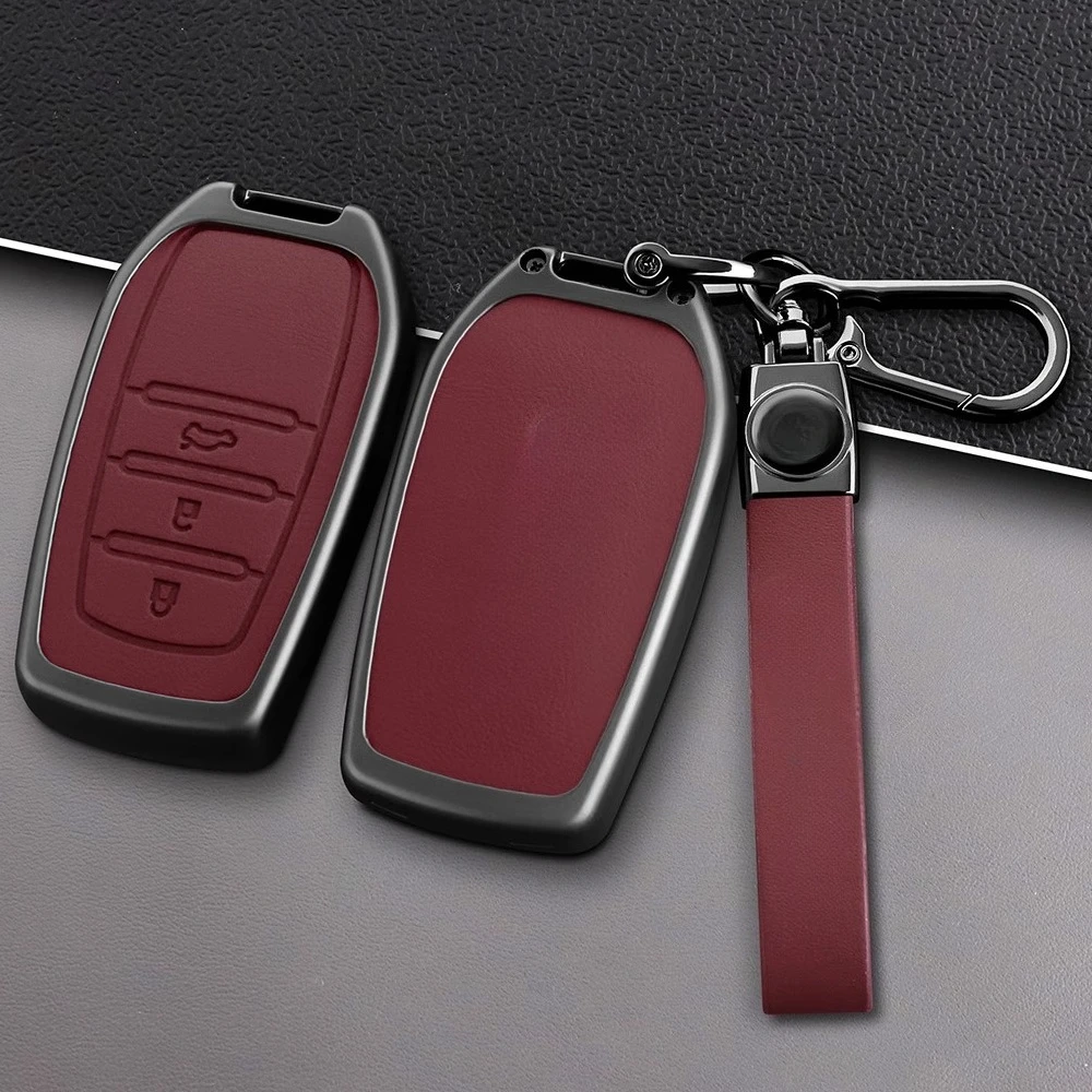 

Car Smart 3/4 Button Key Cover Case Bag Shell Holder for Toyota Avalon CHR C-HR Camry Corolla Prius Prado RAV4 Protector