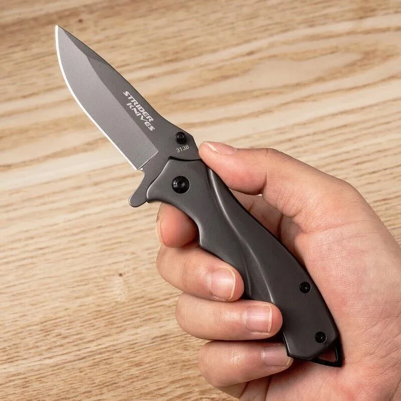 Outdoor multifunctional small folding knife