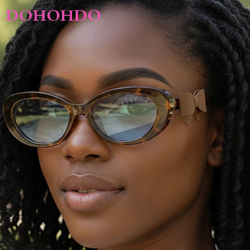

Oval Butterfly Decoration Women's Sunglasses 2026 Luxury Designer Trendy Men Sunglass Outdoor Travel Shades Ladies UV400 Óculos