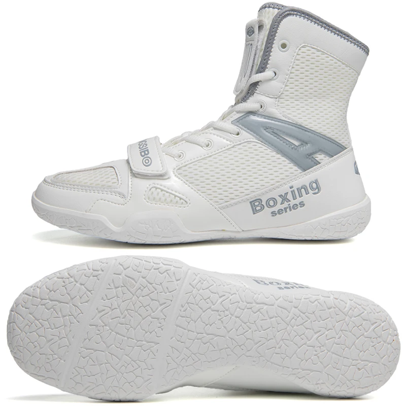 Men Professional Boxing Shoes Breathable Gear Unisex Sport Sneakers Women Wrestling Shoes Comfortable Fighting Boxing Boots