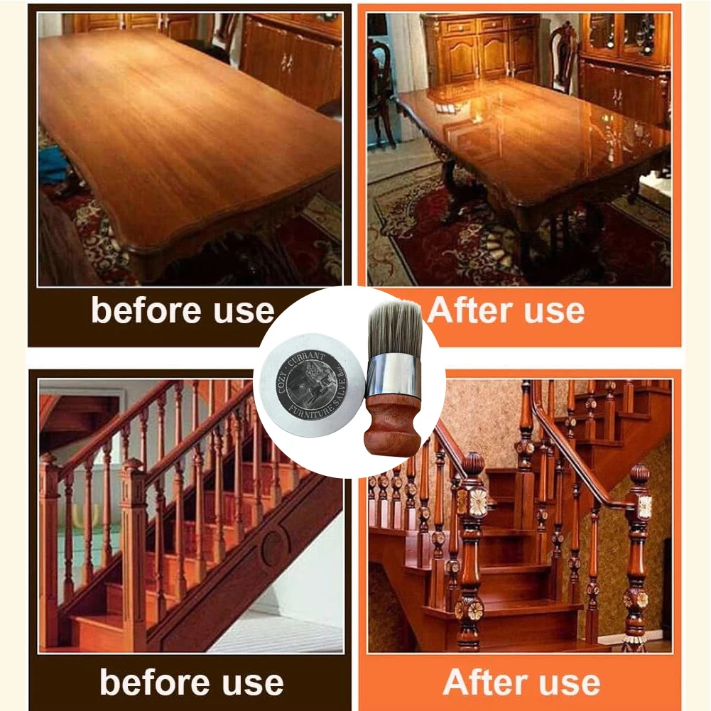 

4/8 унций мебельный кондиционер, полностью натуральная полировка, кондиционер для кожи, универсальный кондиционер для интерьера автомобиля, мебели