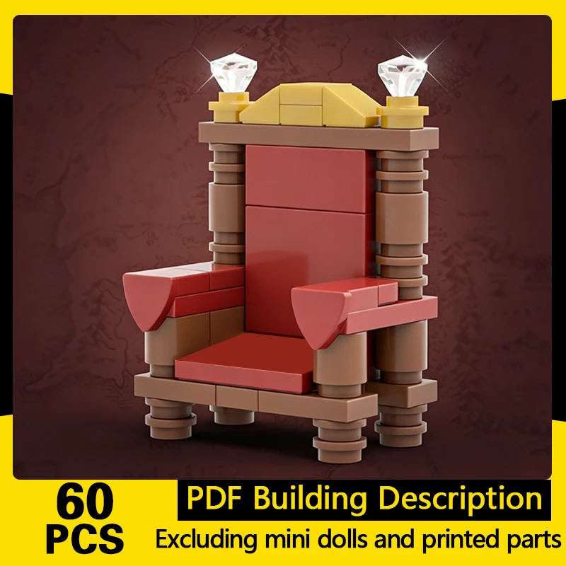 Medieval Castle Model MOC Building Bricks Castle Command Center Modular Technology Gifts Holiday Assemble Children Toys Suit