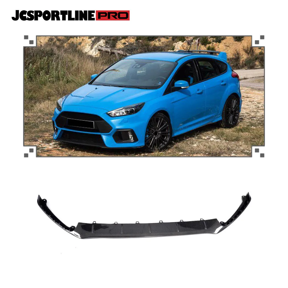 

Carbon Fiber Front Bumper Lip Spoiler for Ford Focus RS Hatchback 4-Door 2016-2018