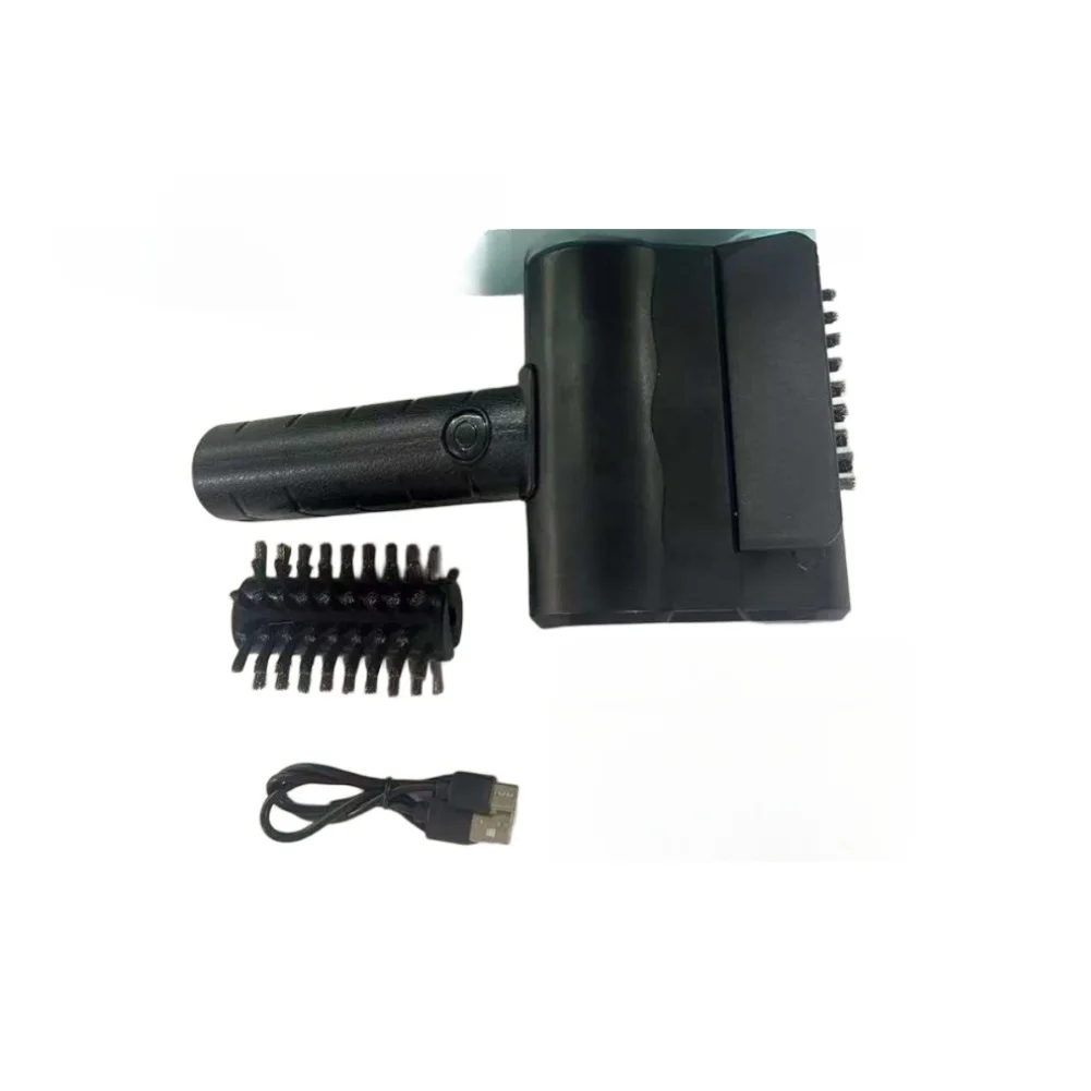 Electric Grill Brush Wireless Stainless Steel Roller Cleaner USB Rechargeable For BBQ Grate Grease Removal Power Cleaning Tool