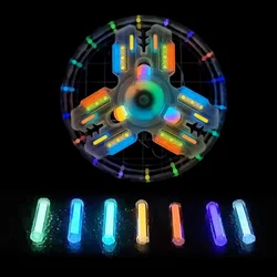 Glass Tube Self Luminous Emergency Lights Glass Luminous Tube Lamp Glow In The Dark For Outdoor Fingertip Gyro Decoration