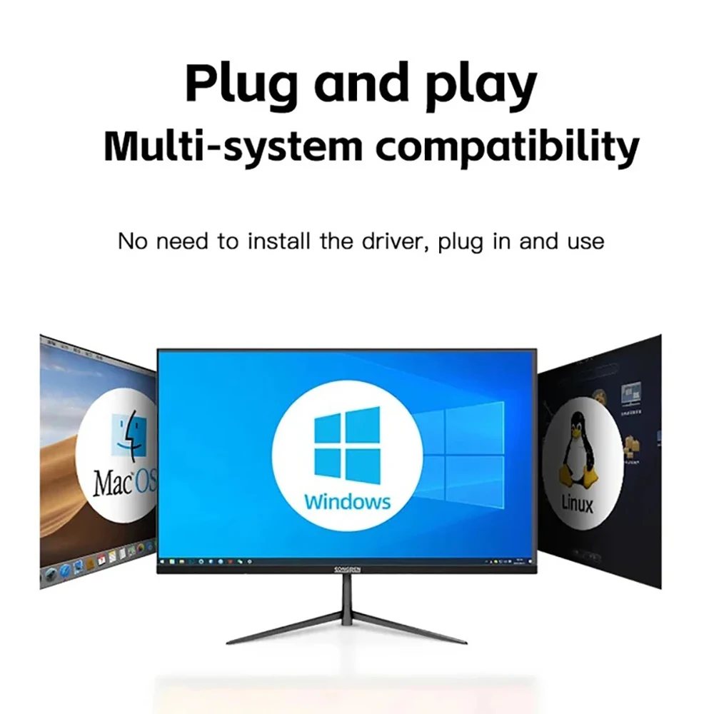 2.5/3.5인치 HDD 케이스 USB 3.0 하드 드라이브 디스크 인클로저 SATA to USB 3.0 어댑터 외장 하드 드라이브 박스 (PC 노트북용, 공구 없이 설치 가능)