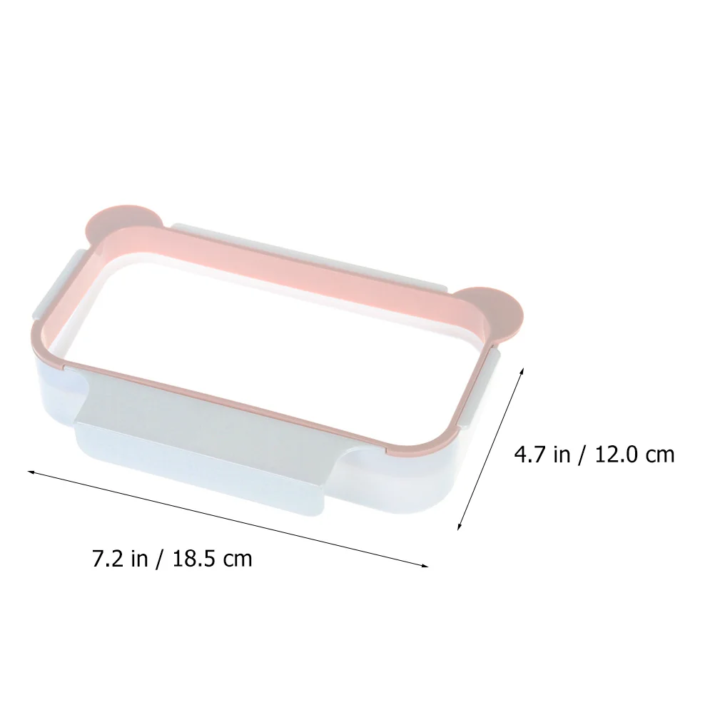 4 قطعة رف معلق للمطبخ حامل كيس النفايات توفير المساحة رف قماش المطبخ لتنظيف مناشف الحمام منظم أكياس القمامة #4