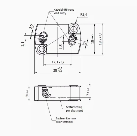 1pc B&W 875 Leica DP2500 DP2700 DMLP Polarizing Microscope Lamp Holder Suitable For Lamp holder GY6.35 GX5.3