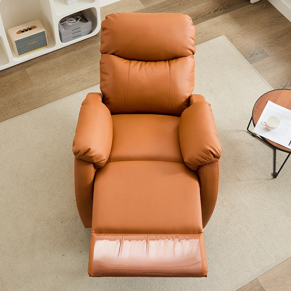 #x for Quality Single Swivel Glider Reclining Sofas Bedroom Chair Sofa One Seat Sofa Reclinable