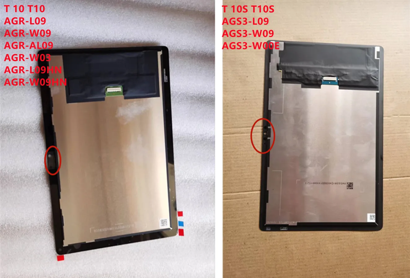 For Huawei MediaPad MatePad AGR-L09 AGR-W09 AGR-AL09 W03 L09HN W09HN AGS3-L09 AGS3-W09 W00E LCD Display Touch Screen Assembly