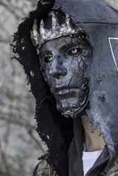 Halloween Terror Abyss King Mask Comprehensive Noble King Party Ball Dress Mask