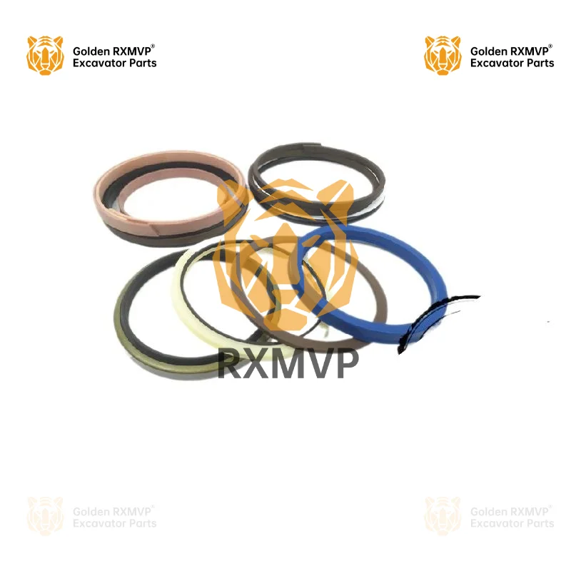 For Sany SY55C SY60C SY65C S75C-9 Big Arm Middle Arm Bucket Arm Oil Cylinder Oil Seal Repair Kit Excavator Accessories