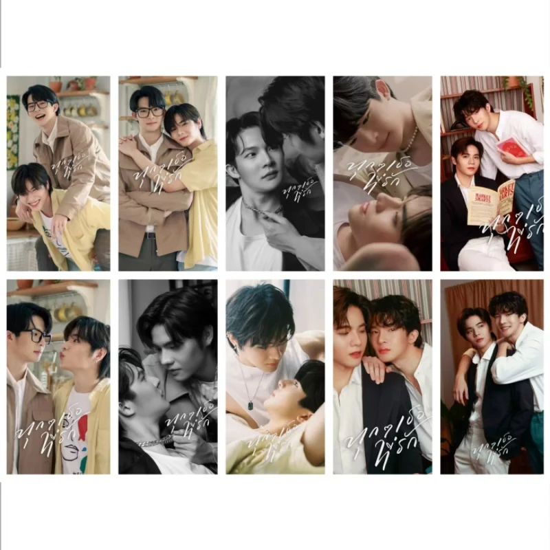 

10PC/SET Micktop Mickmonthon Toppiyawat Card Stickers Thai TV Every You Every Me Photo Bus Meal Phone Notebook DIY Sticker