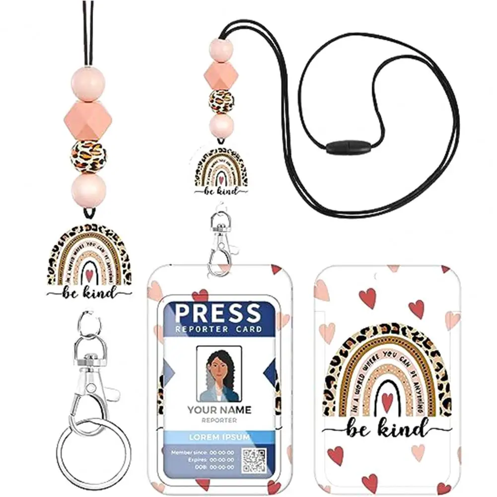탈착식 안전 버클이 있는 개폐식 배지 거치대, 다목적 배지 거치대, 비즈니스 사무실 학교 카드홀더 거치대 적합