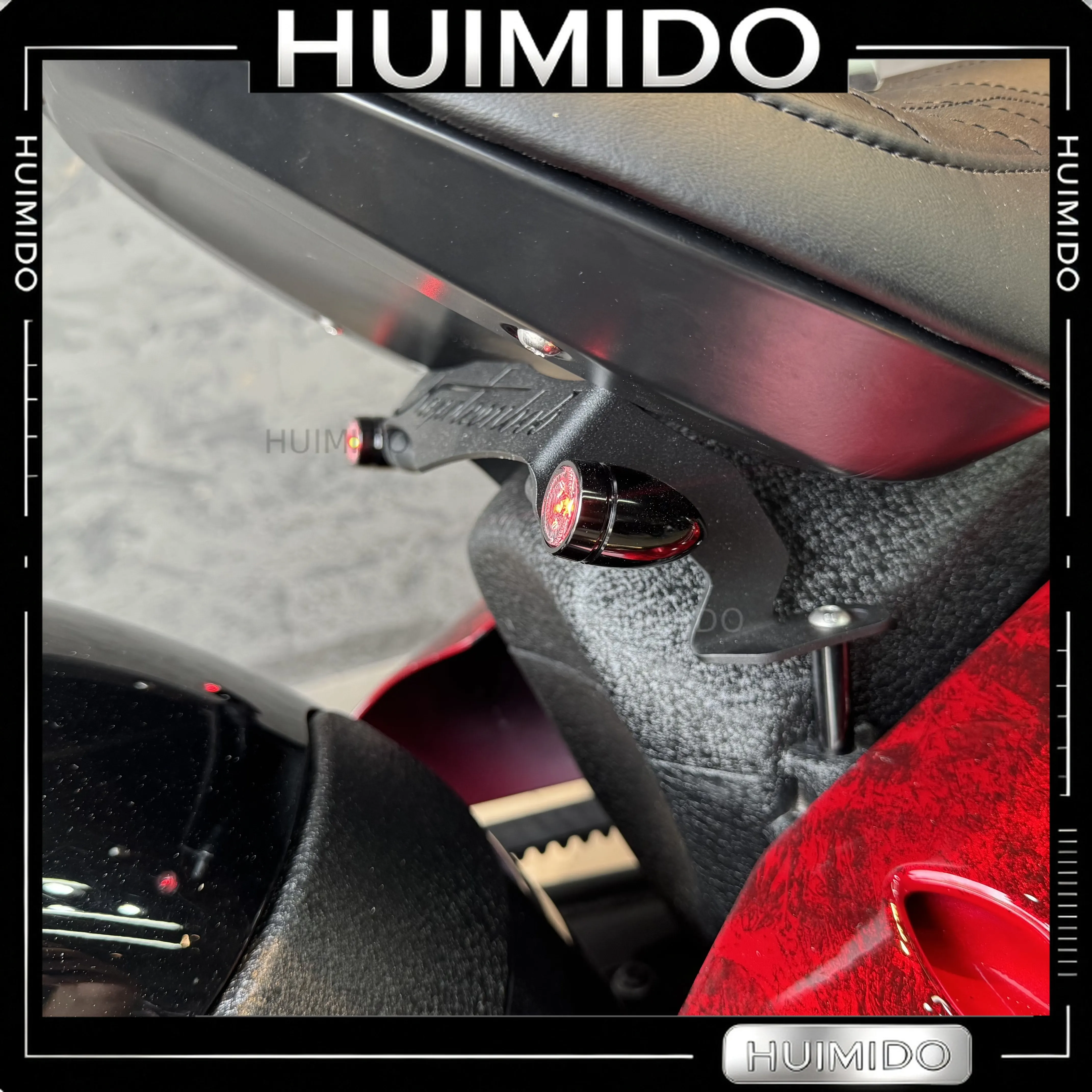 FOR Benda Napoleon 450 three-in-one bullet tail light with bracket CNC integrated craft lamp beads bright,