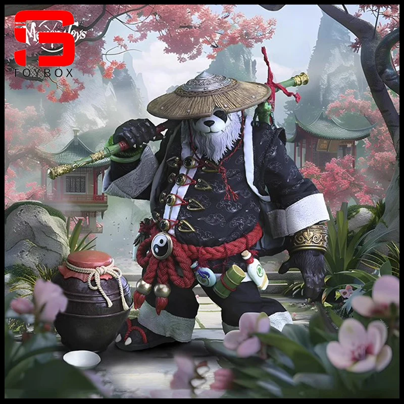 

【2024 Q4】 Memory toys Panda Man Wu Qinglie Action Figure 20cm Solider Figurine Model Full Set Collectible Toy