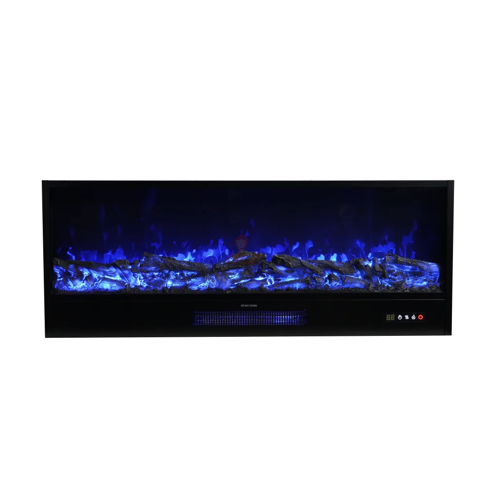 1000mm Wholesale OEM/ODM Electric Fireplace Heater with LED Flame Effect Energy-Saving Wall-Mounted Insert for Home Outdoor Use