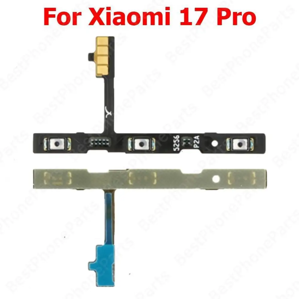 

Power On Off Volume Flex Cable For Xiaomi 17 Pro 17Pro Switch Side Button Mute Key Mobile Phone Replacement Parts