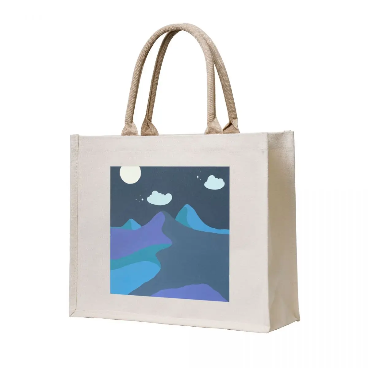 

Desert Moon Tote Bag Handbags women hand bags university shopper bag