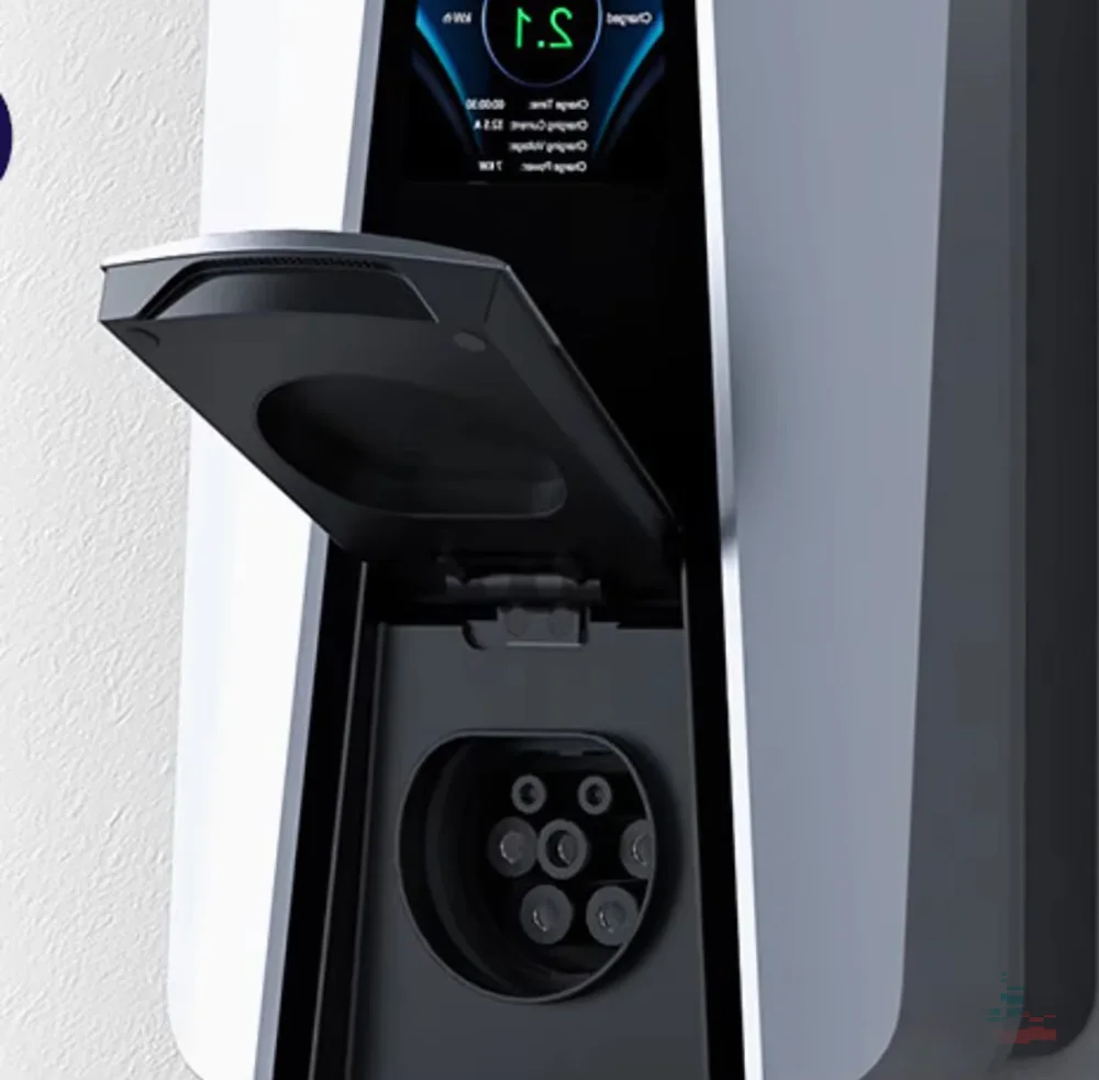 22KW Type 2 Home EV Charging Station Wallbox With Socket 7.4kW 11KW 32A IEC62196-2 EV Charger For Hybrid Eletric Vehicle Cars