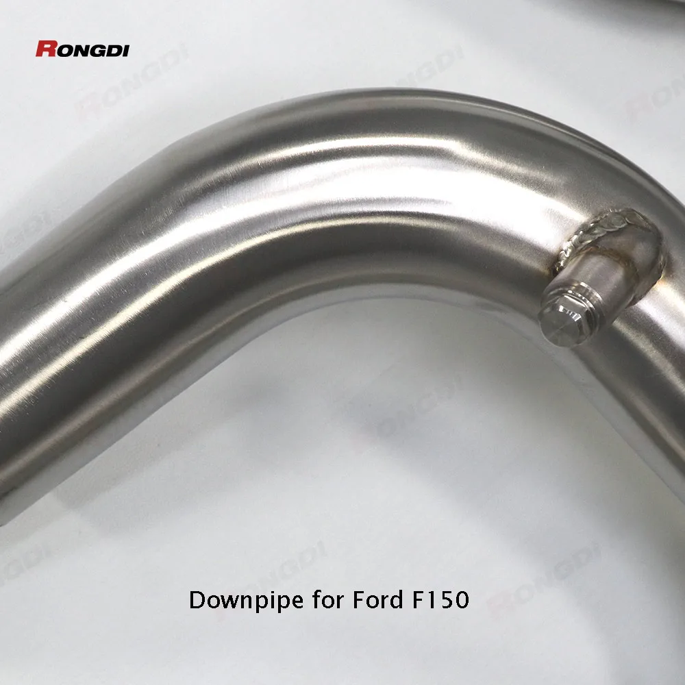 Modification High Temperature Resistant Catback for Ford Mustang 2.3t Exhaust Pipe with 304 Stainless Steel Exhaust Pipe