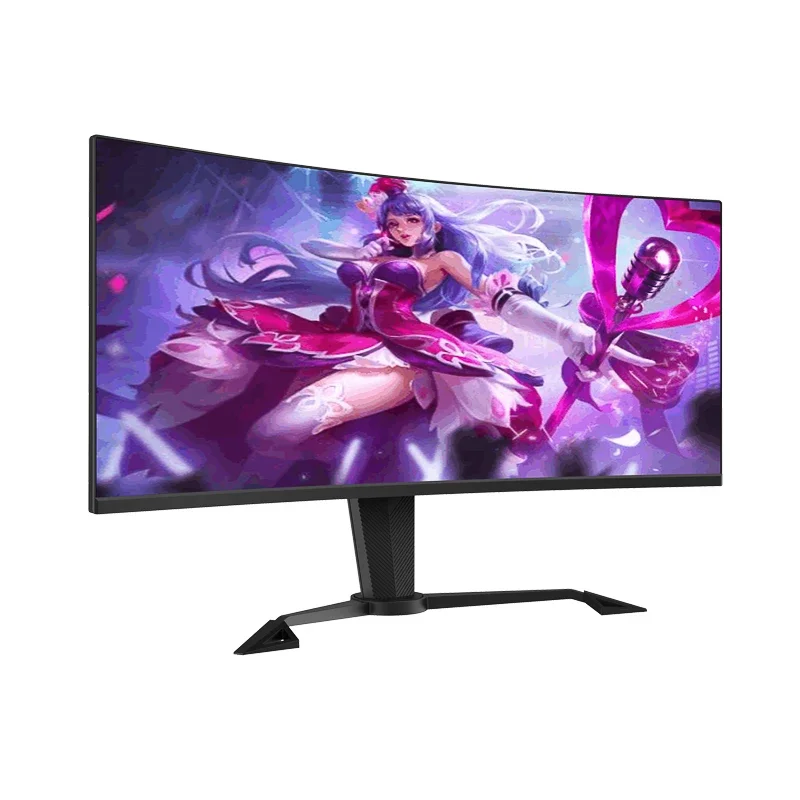 34 Inch 21:9 Curved Screen 144HZ IPS 3440*1440 LCD Gaming Monitor With 119% sRGb