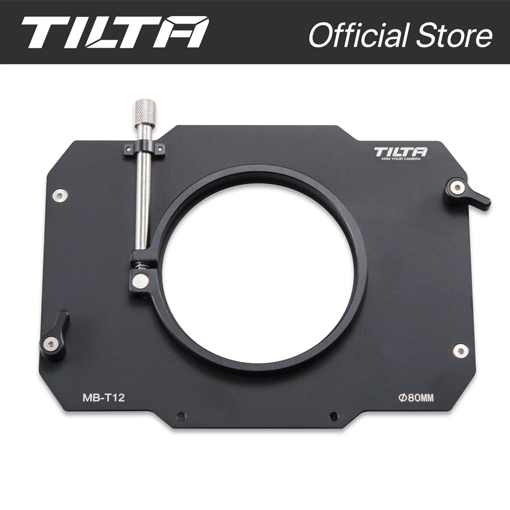 TILTA Matte Box 4x5.65 MB-T12 Backing Clamp-on 80mm - 136mm 15mm LWS Rod Adapter Koolstofvezel Top Flag Filter Tray voor MB-T12