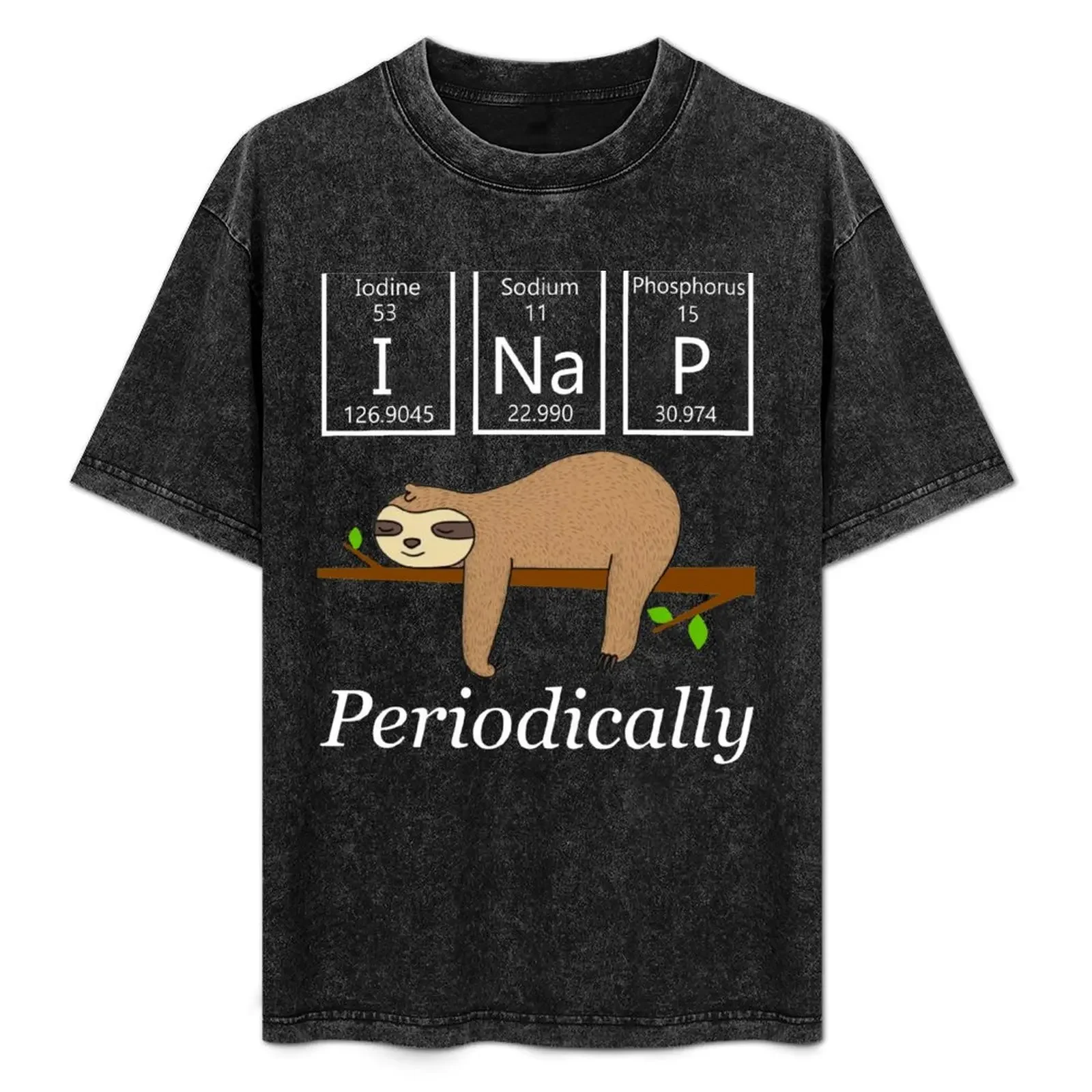 

Funny Sloth T Shirts Gifts-I Nap Periodically Gift for Science Lovers Women Men T-Shirt tops anime shirts men