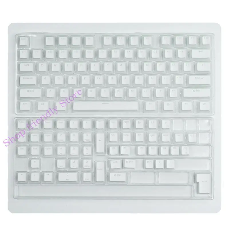 594A لقطة مزدوجة PBT Keycaps 129Keys Backlit Keycaps OEM profile for mx switch #4