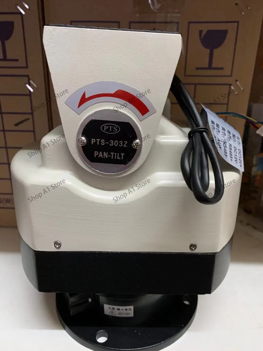Intelligent steering gimbal Outdoor waterproof monitoring gimbal Heavy duty gimbal with preset position with 485 interface