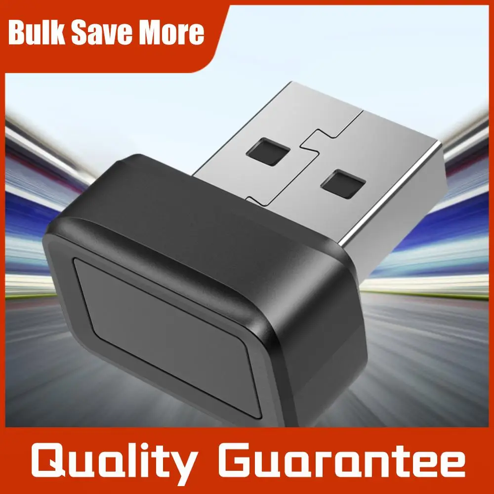 USB Fingerprint Key Reader 360° Touch Portable Security Key Windows Hello Biometric Mini Security Key Dongle for PC Or Laptop