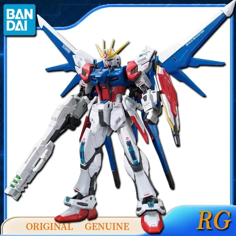 بانداي الأصلي حقيقية RG 1/144 بناء سترايك جاندام حزمة كاملة أنيمي عمل أرقام لعبة أطفال هدية تحصيل نموذج الحلي #3