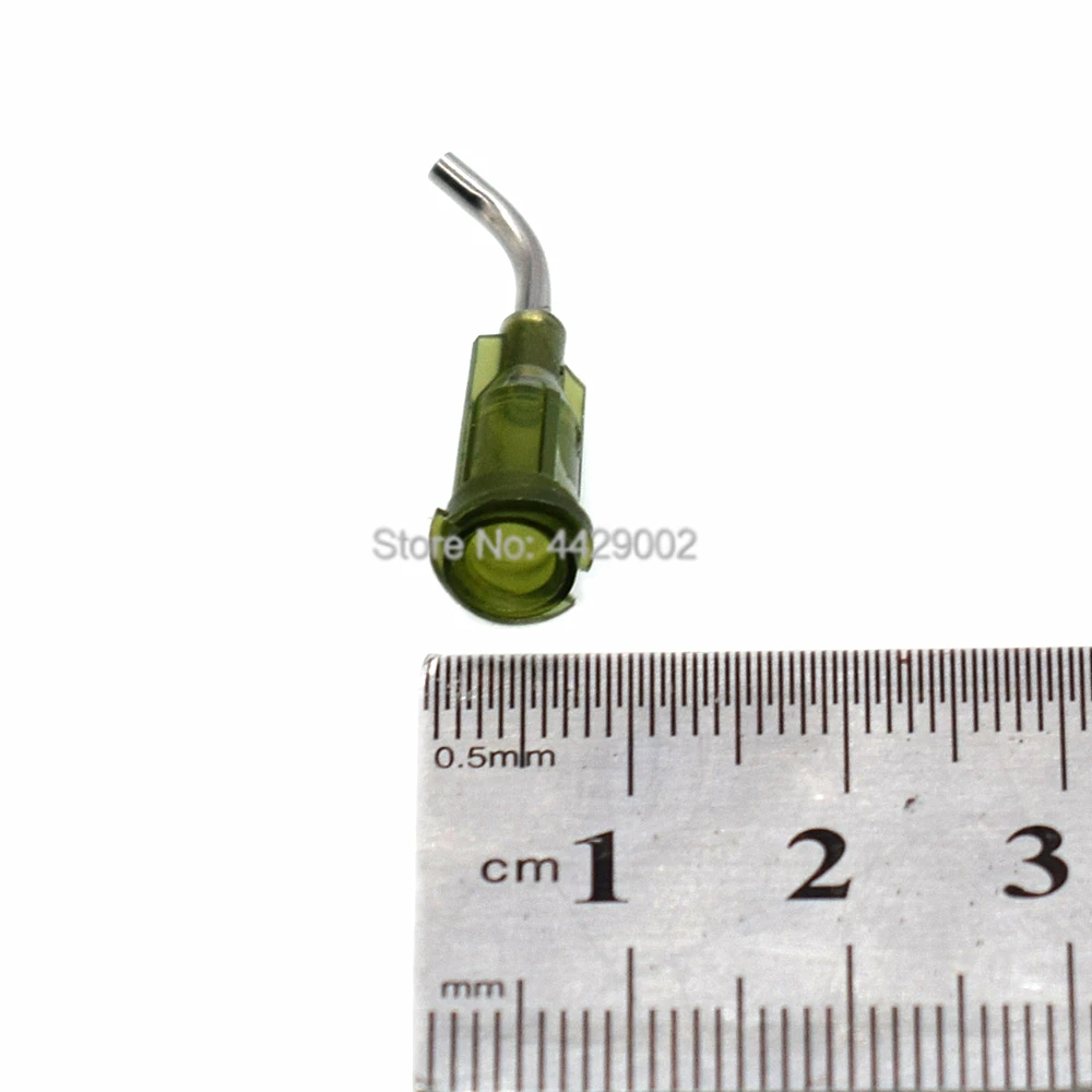 2000 Stück konische Dosierspitzen 14G/15G/16G/18G/20G/22G 45 ° Winkel-Flüssigkleber-Nadeln, Spritzennadeln, stumpfe Spitzen, Mischdüsen – Detail 10