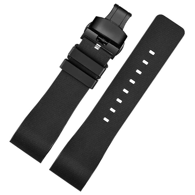 المطاط حزام ساعة ل كارتييه Sandoz سانتوس 100 سلسلة الرجال المرأة سيليكون حزام (استيك) ساعة حزام مقاوم للماء معصمه 20 مللي متر 23 مللي متر #6