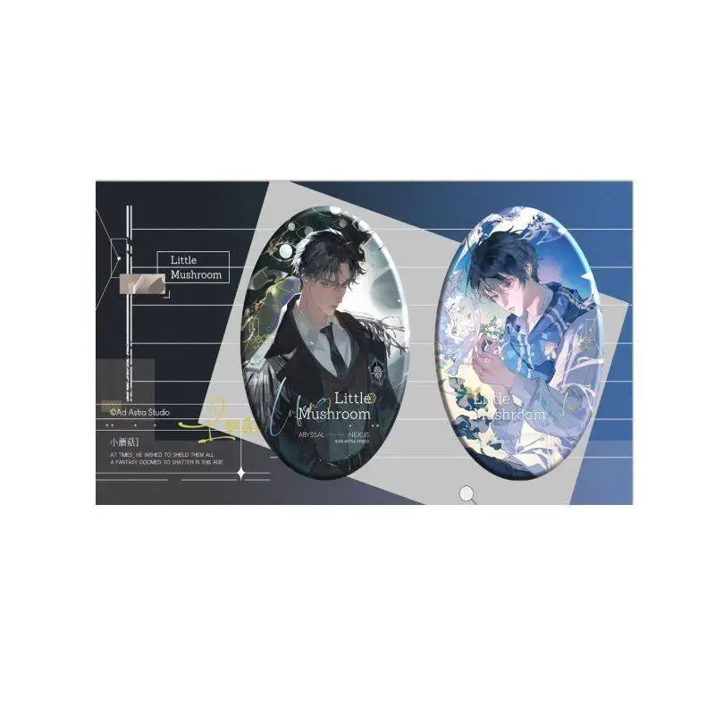 Official Authentic Little Mushroom Interstellar Wanderings, Abyss Series Badges, Shikishi, Standees, and Other Merchandise