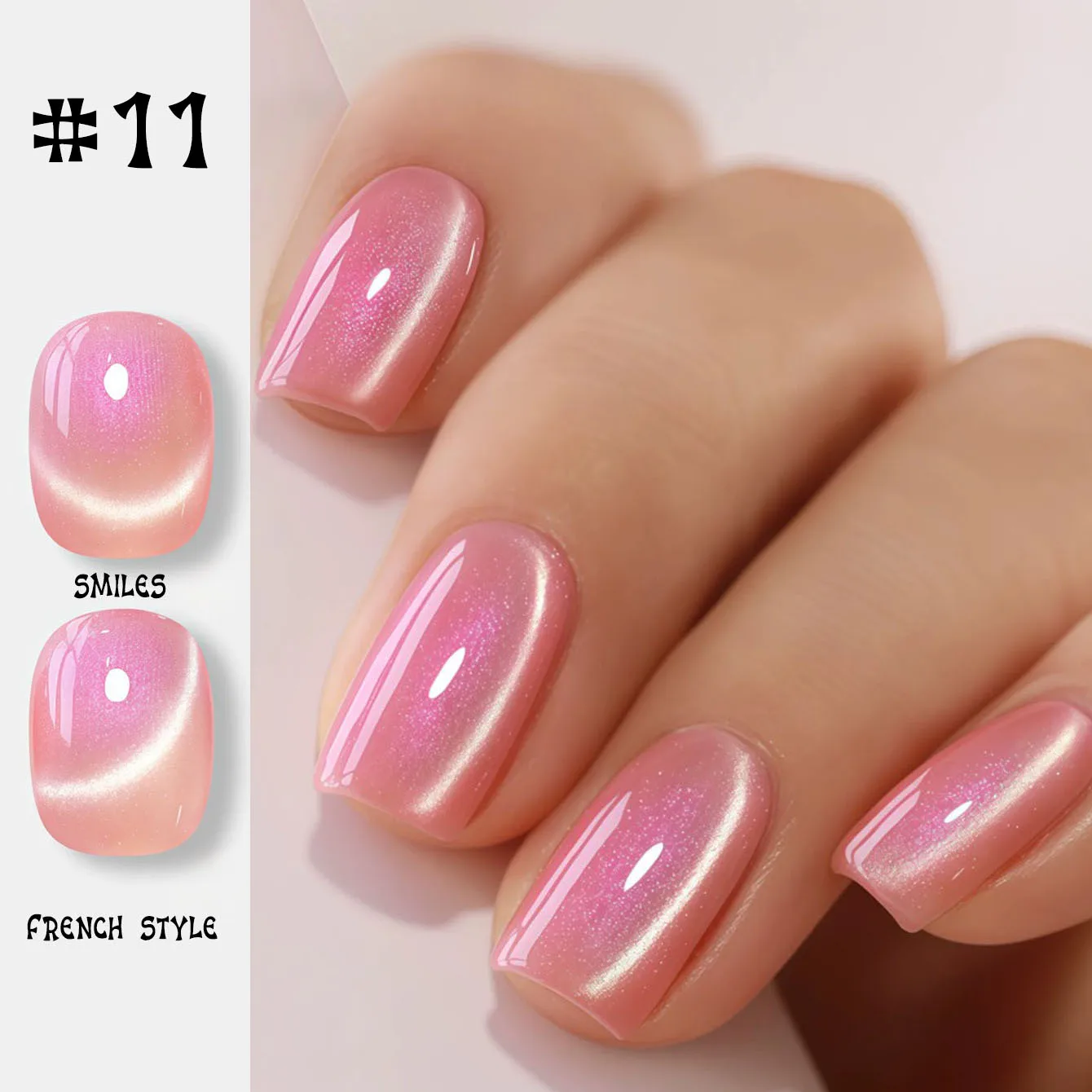 MeC1-16PCS 12ML Kleurrijke Cat Eye Gel Nagellak 2025 Herfst en Winter Knipperende All-match High-end Glazen Kraal Nail Art Supplies