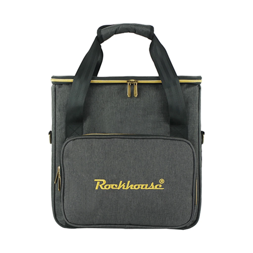 Vinyl Records Carrying Bag Dust Prooof Vinyl Records Storage Handbag Wear Resist Thicken Padded CD Bag for 12 Inch Vinyl Records