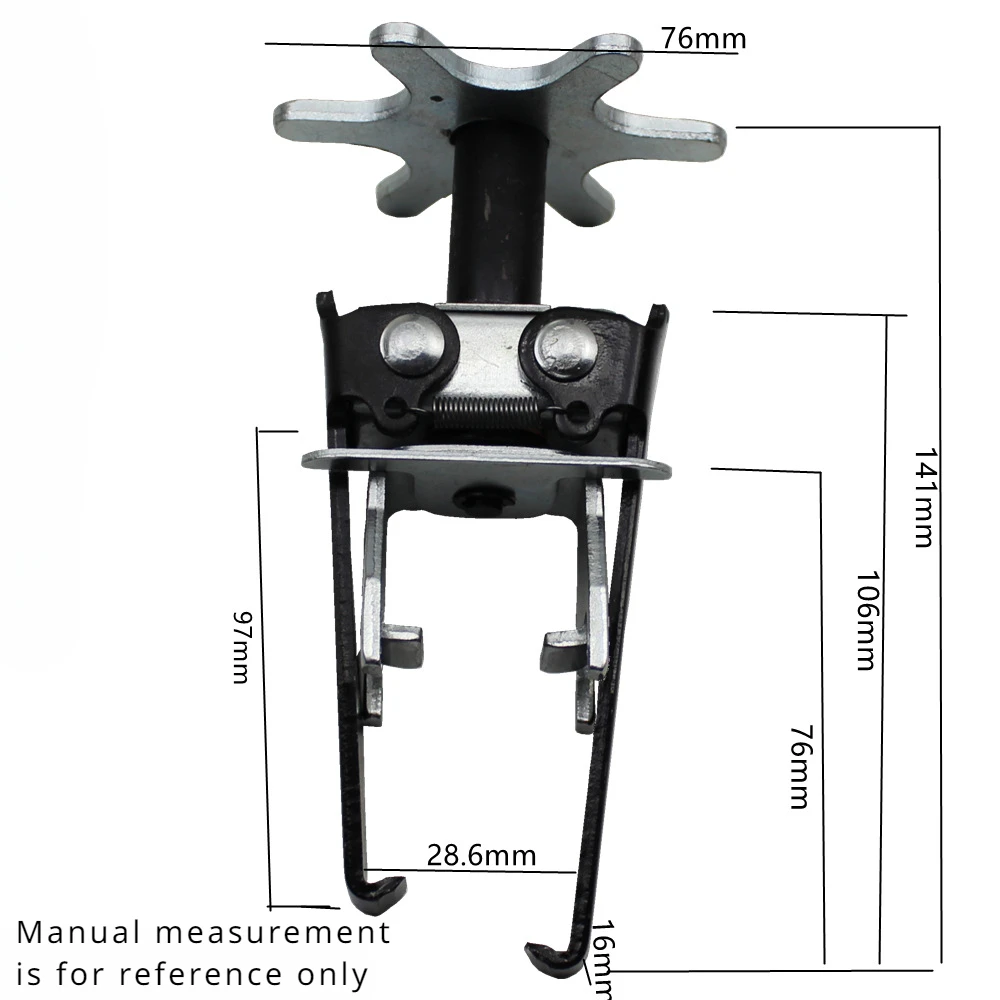 Overhead Valve Spring Compressor, Universal Automotive Engine Removal Repair Install Tool For Removing Valve Springs, Spring Ret